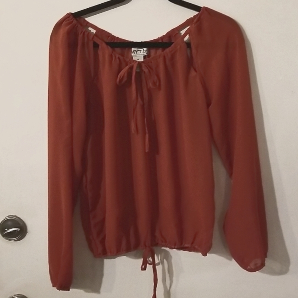 Myth Sheer  Bohemian boho   Blouse/Top , size M